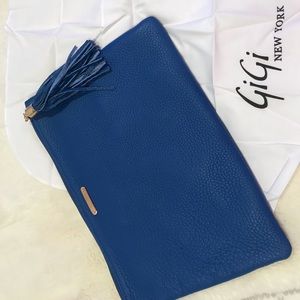 GIGI new york leather clutch